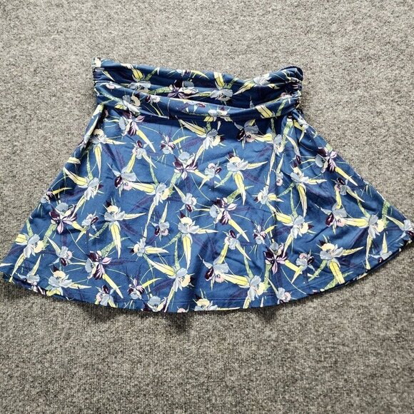 Patagonia Womens Lithia Skirt Convertible Halter Top Floral Organic Cotton Med - Picture 7 of 10